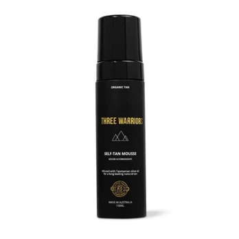 Three Warriors Savaiminio įdegio putos ,,Self-Tan Mousse”