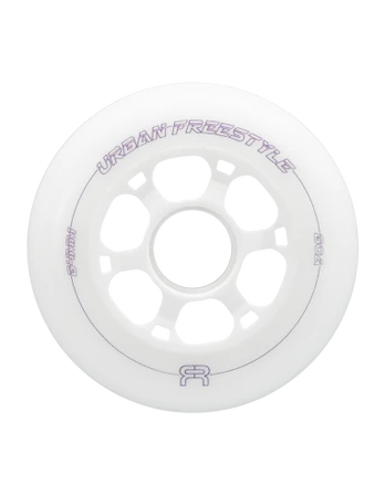 FR - URBAN FREESTYLE WHEELS - PACK OF 4 White 90mm/80A