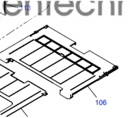 Epson (1750197) STACKER,MAIN