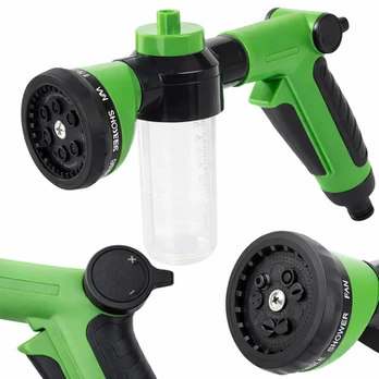 Sodo purkštuvas Rivex P578, 9 režimai, žalias