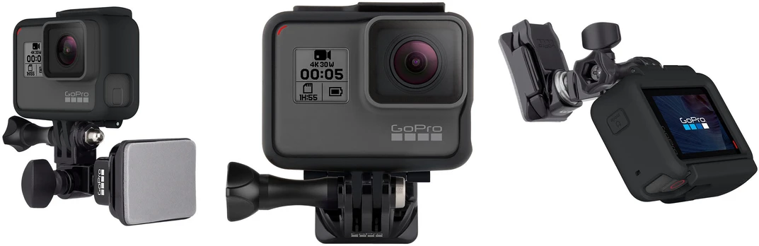 GoPro Helmet Front and Side Mount (AHFSM-001)