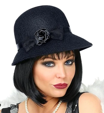 Felt "FLAPPER HAT"