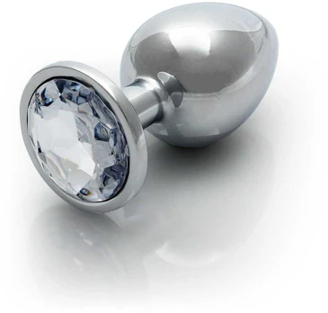 Ouch By Shots Ouch! Round Gem Butt Plug - Large