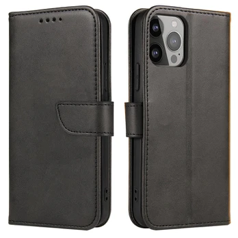 Hurtel Dėklas Magnet Case su klapką do Samsung Galaxy S24 FE - juoda