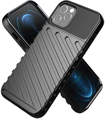Dėklas Oem THUNDER case for IPHONE 17 juodas