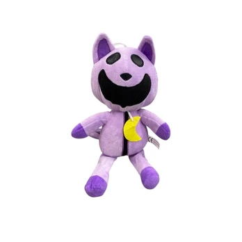 Pliušinis žaislas violetinis katinas - CatNap / Smiling Critters, 30cm