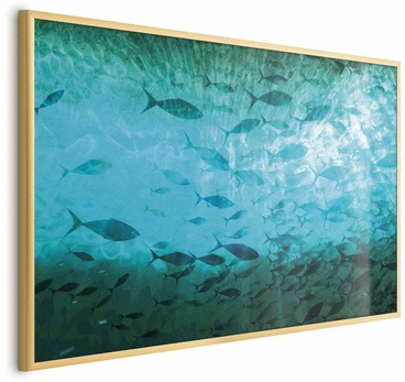 Artgeist Plakatas - Group of Dark Fish