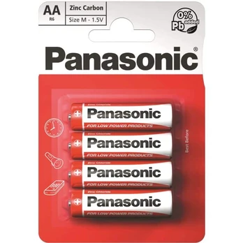 Panasonic AA cinko baterija 1,5V 4vnt.