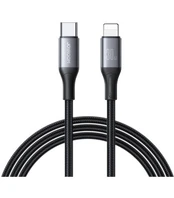 Juodas USB-C - Lightning 30W 100cm laidas "Joyroom S-A28"