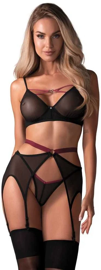 Obsessive obs Set XS/S Seksuali liemenėlė