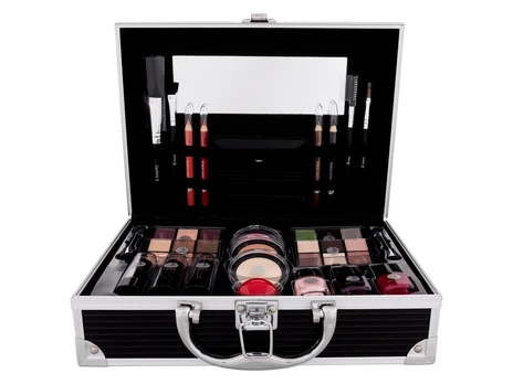 2K All About Beauty Train Case Black Makeup Palette 60,2g