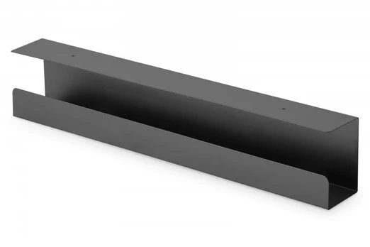 DIGITUS Cable manag tray under desk bk | DA-90448