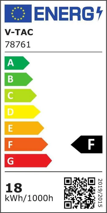 18W LED paviršinė panelė, balta, 3000K, SAMSUNG CHIP