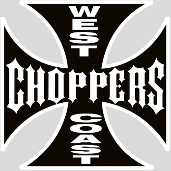 Motociklu Lipdukai west coast choppers viniliniai lipdukai – TR-431