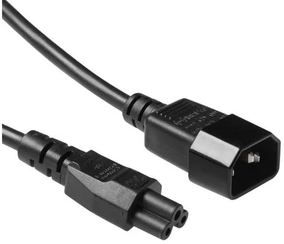 ACT Maitinimo laidas C14 - C5 juodas 0.25 m (AK5252)