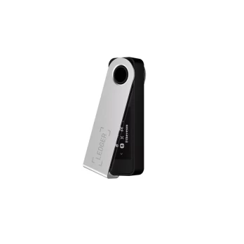 LEDGER Nano S Plus Matte Black kriptovaliutų piniginė