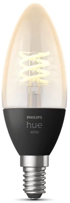 LED lemputė Philips Hue White LED, E14, šiltai balta, E14, 4.5 W, 300 lm kaina
