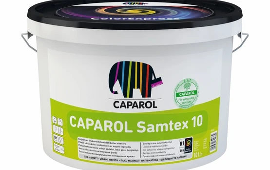 Emulsiniai dažai Caparol, balta, 10 l