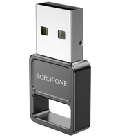 Bluetooth adapteris Borofone DH8 Bluetooth 5.1 juodas