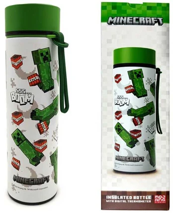 Puckator Minecraft thermo bottle 450ml