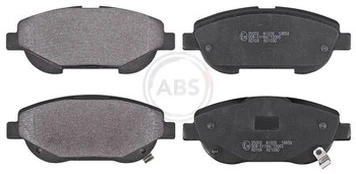 Stabdžių trinkelių rinkinys, diskinis stabdys A.B.S. 35003