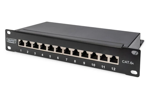 Digitus Patch panel 10" 1U 12x RJ45 LSA kat. 6A (DN-91612S-EA)
