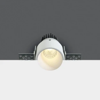 3W LED užglaistomas šviestuvas, baltas, 3000K