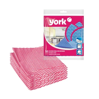 York Virtuviniai rankšluosčiai 10 vnt.