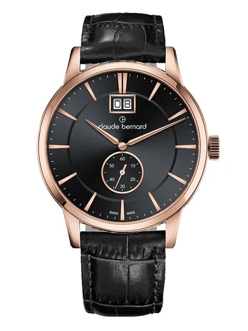 Vyriškas laikrodis Claude Bernard Classic Big Date Small Second 64005 37R NIR3