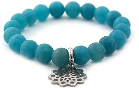 Agato Jadeite bead bracelet MINK88/17