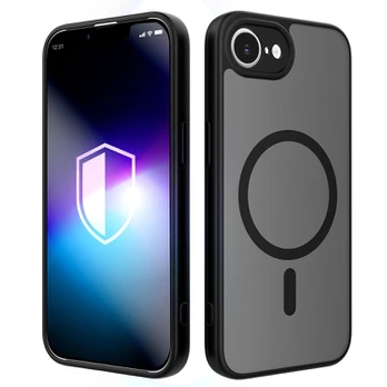 Dėklas 3MK Misty MagCase do Apple iPhone 16e / 17e juoda