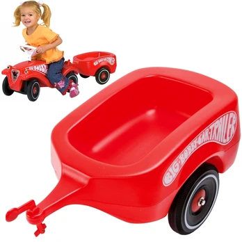 Priekaba BIG Bobby Car Trailer, raudonas