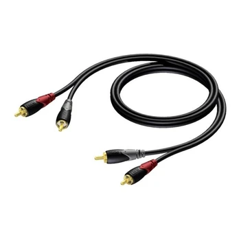 Procab RCA (Cinch) x2 - RCA (Cinch) x2 kabelis 5m (CLA800 / 5)