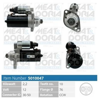 MEAT & DORIA 5010047 Starteris