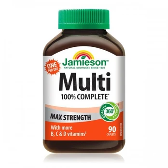 Maisto papildas JAMIESON Multi Max Strength tabletės N90