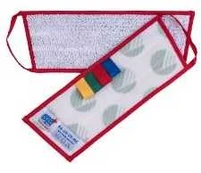 Multi Moppe Industri 40 cm Microfiber Svanemærket Hvid,25 pk x 5 stk/krt