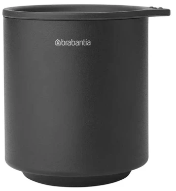 Vatos diskelių dėžutė Brabantia MindSet 303289, pilka, 8 cm x 9.5 cm x 9.5 cm