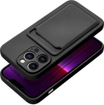 Dėklas Oem CARD case for IPHONE 16 Plus juodas
