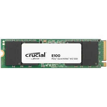 Kietasis diskas (SSD) Crucial E100 CT1000E100SSD8, M.2 2280, 1 TB