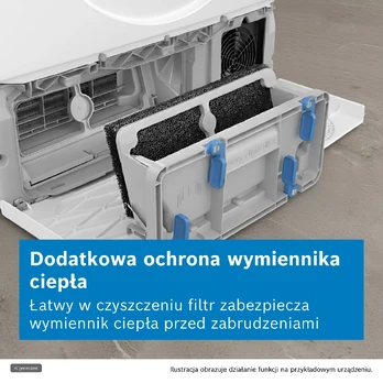 Džiovyklė Bosch WQG243DRPL