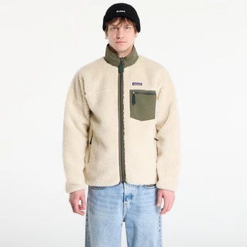 Patagonia M's Classic Retro-X Jacket Dark Natural/ Basin Green - Dydis M (23057 DNBA Striukės)