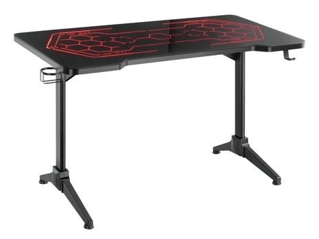Up Up CyberArena RGB Žaidimo stalas, Black