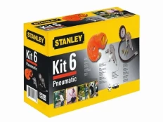 Pneumatinių įrankių rinkinys su priedais STANLEY, 6 dalių kaina
