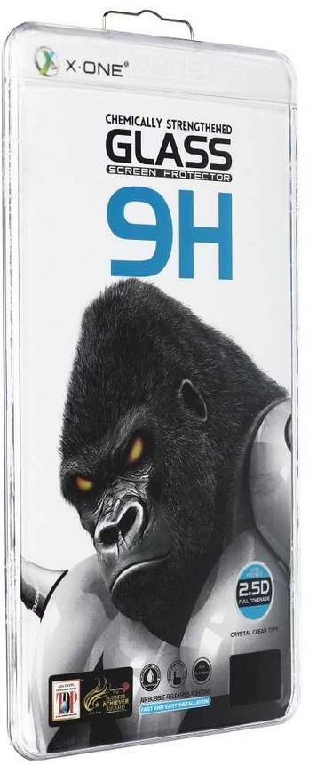 X-ONE Full Cover Extra Strong Crystal Clear - for iPhone 15 tempered glass 9H