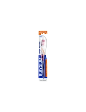 Elgydium, Inter-Activ Dure, Dantų šepetėlis, Multi-Color