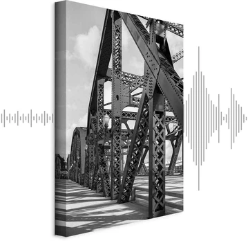 Artgeist Paveikslas - Bridge at Morning (1 Part) Vertical