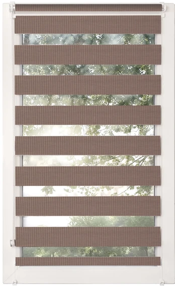 Ritininė užuolaida Karpol Basic, šokolado, 85 cm x 150 cm