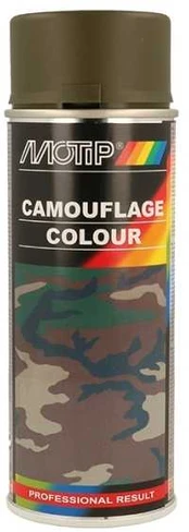 Motip spray camouflage RAL6014 400ml