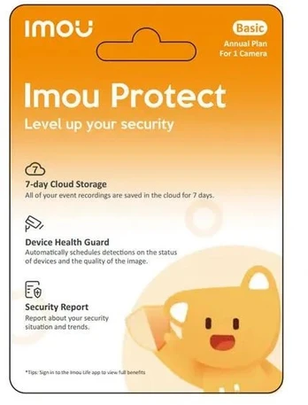 IMOU Protect pagrindinė dovanų kortelė (metinis planas)