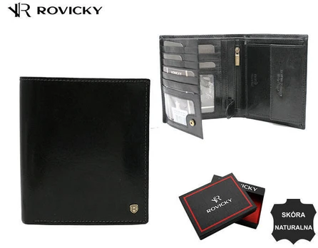 Vyriška odinė piniginė Rovicky RV139